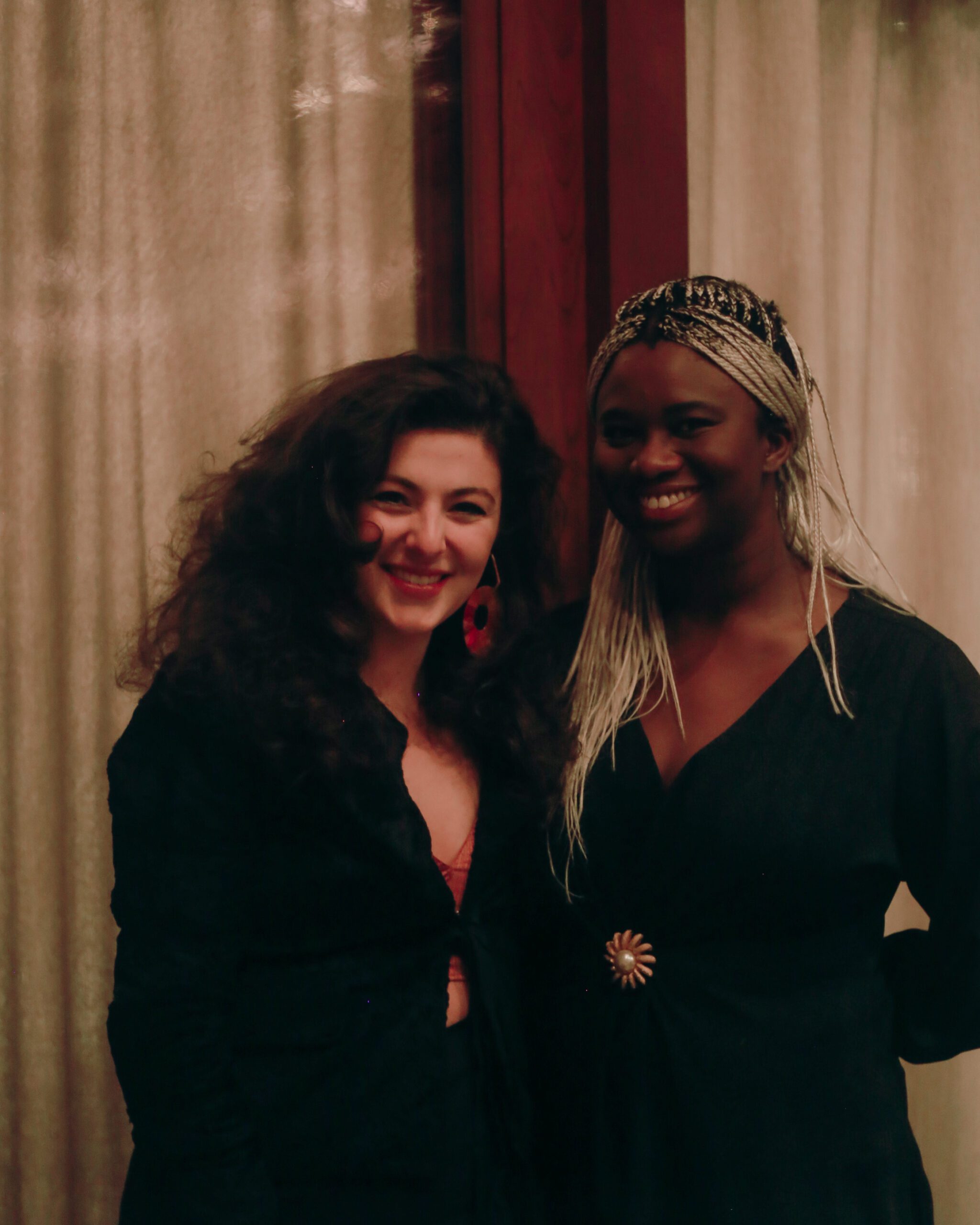 Melis Aker and Iyvon E.